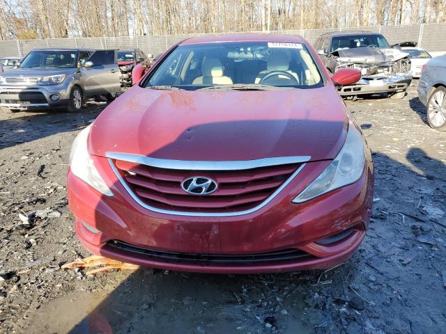 5NPEB4AC9BH043936 - 2011 HYUNDAI SONATA GLS RED photo 5