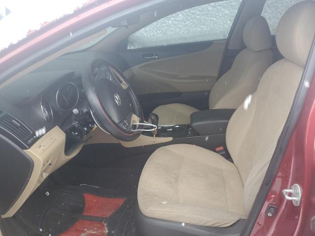 5NPEB4AC9BH043936 - 2011 HYUNDAI SONATA GLS RED photo 7