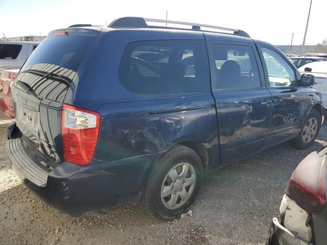 KNDMB233776116932 - 2007 KIA SEDONA EX BLUE photo 3