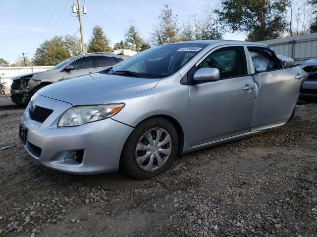 JTDBL40E19J028755 - 2009 TOYOTA COROLLA BASE SILVER photo 1