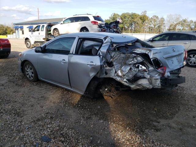 JTDBL40E19J028755 - 2009 TOYOTA COROLLA BASE SILVER photo 2