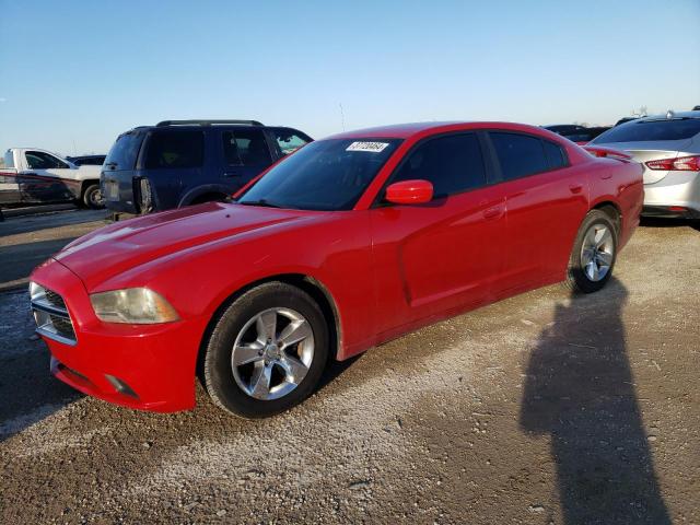 2C3CDXBG0DH526073 - 2013 DODGE CHARGER SE RED photo 1