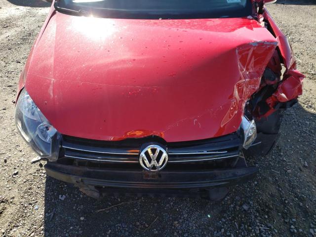 3VWPL7AJXEM609412 - 2014 VOLKSWAGEN JETTA TDI RED photo 11