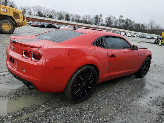 2G1FB1EDXB9213495 - 2011 CHEVROLET CAMARO LT RED photo 3