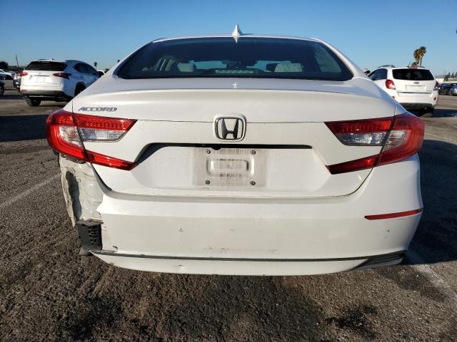 1HGCV1F15JA116229 - 2018 HONDA ACCORD LX WHITE photo 6