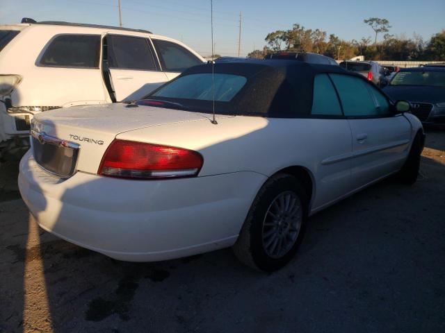 1C3EL55R06N135495 - 2006 CHRYSLER SEBRING TOURING WHITE photo 3