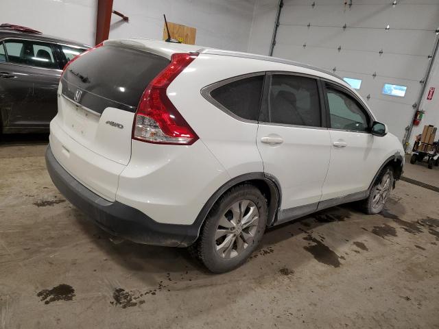 5J6RM4H77CL069172 - 2012 HONDA CR-V EXL WHITE photo 3