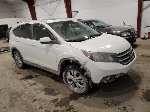 5J6RM4H77CL069172 - 2012 HONDA CR-V EXL WHITE photo 4