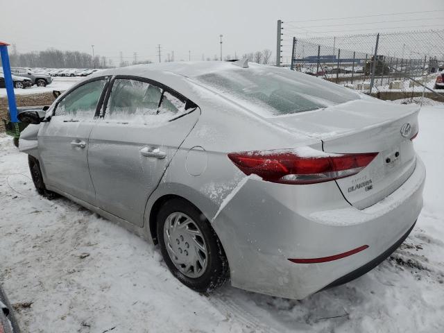 5NPD74LF2HH126993 - 2017 HYUNDAI ELANTRA SE SILVER photo 2