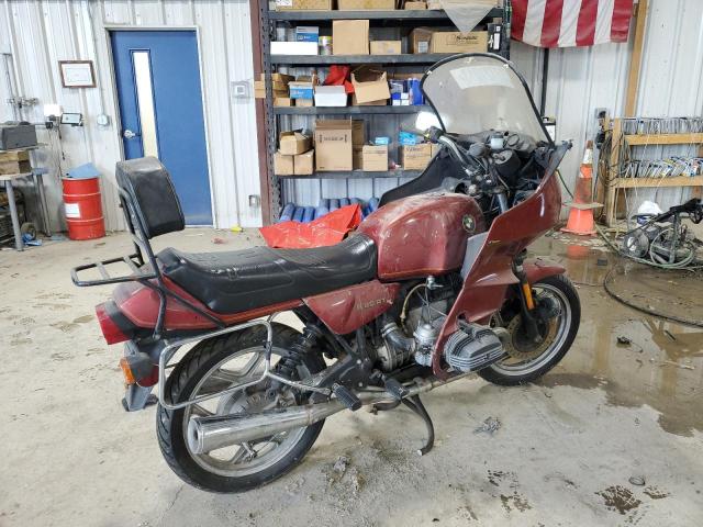 WB1046406H6491293 - 1987 BMW R80 RT BURGUNDY photo 4