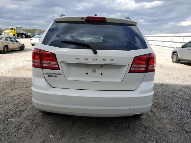 3C4PDCAB7JT319405 - 2018 DODGE JOURNEY SE WHITE photo 6