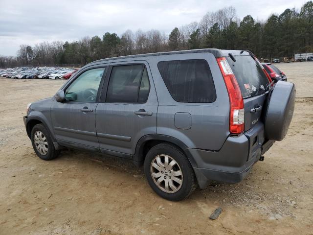 SHSRD789X6U440141 - 2006 HONDA CR-V SE GRAY photo 2