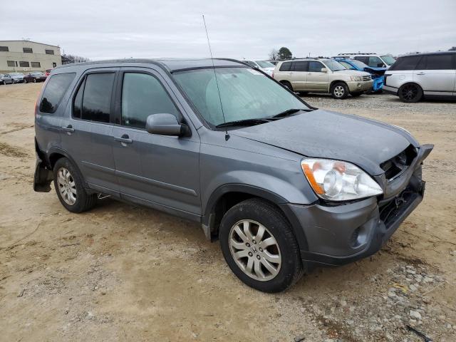 SHSRD789X6U440141 - 2006 HONDA CR-V SE GRAY photo 4