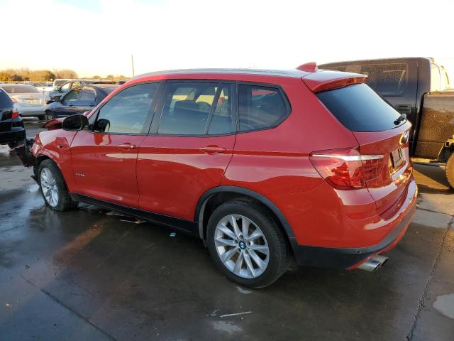 5UXWZ7C30H0X42004 - 2017 BMW X3 SDRIVE28I RED photo 2