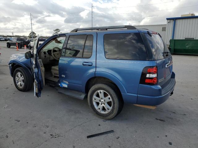 1FMEU63E29UA26136 - 2009 FORD EXPLORER XLT BLUE photo 2