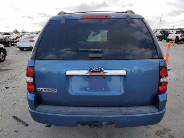 1FMEU63E29UA26136 - 2009 FORD EXPLORER XLT BLUE photo 6