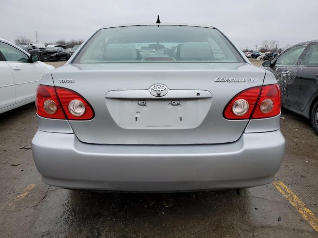 1NXBR30E58Z034608 - 2008 TOYOTA COROLLA CE SILVER photo 6