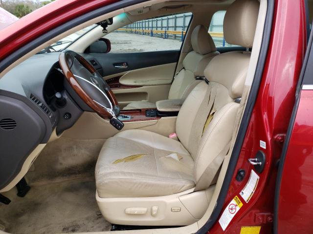 JTHBE96S480029762 - 2008 LEXUS GS 350 RED photo 7