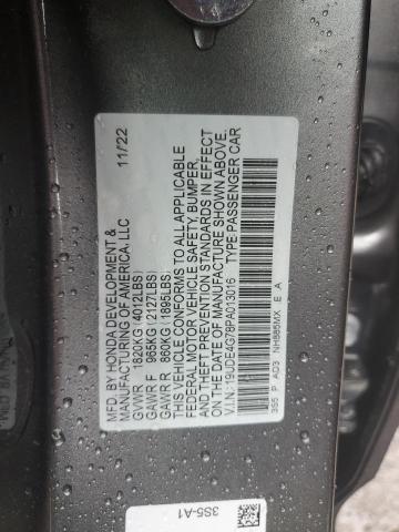 19UDE4G78PA013016 - 2023 ACURA INTEGRA A-SPEC TECH GRAY photo 12
