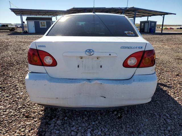 1NXBR32E94Z246547 - 2004 TOYOTA COROLLA CE WHITE photo 6