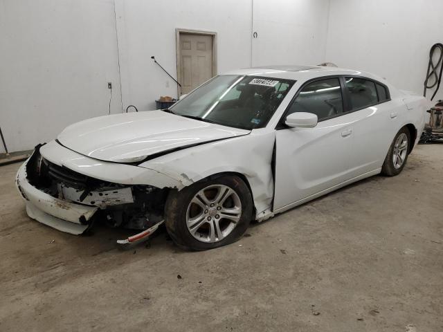 2C3CDXBG5MH647262 - 2021 DODGE CHARGER SXT WHITE photo 1