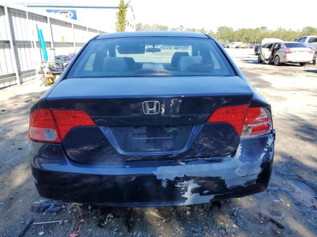 1HGFA16807L111619 - 2007 HONDA CIVIC EX BLACK photo 6