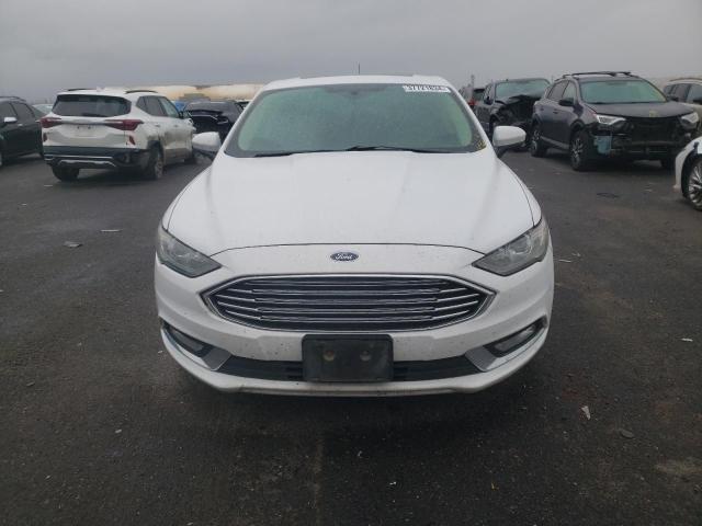 3FA6P0LU4HR265221 - 2017 FORD FUSION SE HYBRID WHITE photo 5