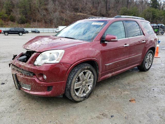 1GKKVTED6BJ240372 - 2011 GMC ACADIA DENALI RED photo 1