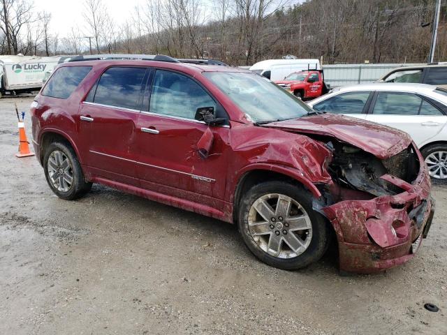 1GKKVTED6BJ240372 - 2011 GMC ACADIA DENALI RED photo 4