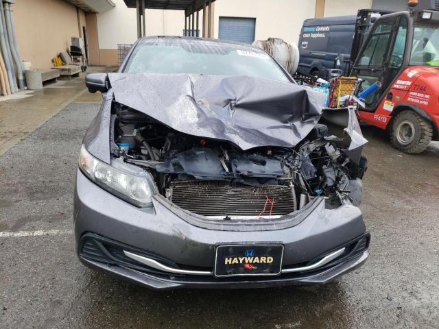 19XFB2F85EE238728 - 2014 HONDA CIVIC EX GRAY photo 5