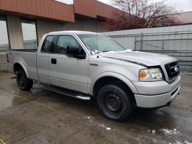 1FTRX14W16FB12951 - 2006 FORD F150 SILVER photo 4