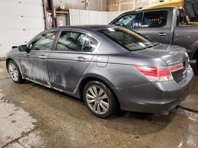 1HGCP3F89CA023462 - 2012 HONDA ACCORD EXL GRAY photo 2