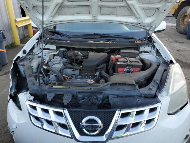 JN8AS5MT3DW028849 - 2013 NISSAN ROGUE S WHITE photo 12