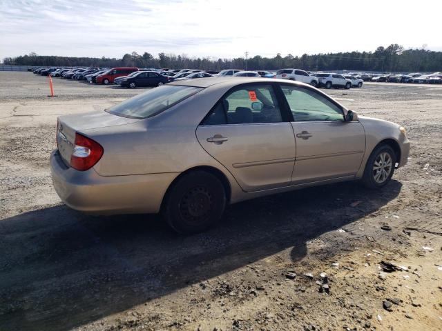 4T1BE32K43U769135 - 2003 TOYOTA CAMRY LE GOLD photo 3