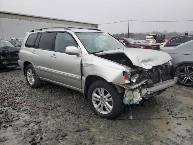 JTEEW21A260024103 - 2006 TOYOTA HIGHLANDER HYBRID SILVER photo 4