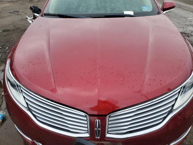 3LN6L2G90DR824387 - 2013 LINCOLN MKZ BURGUNDY photo 11