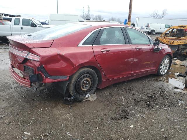 3LN6L2G90DR824387 - 2013 LINCOLN MKZ BURGUNDY photo 3