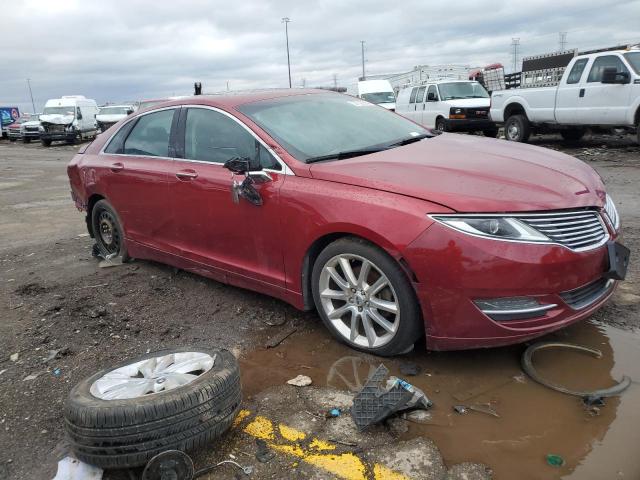 3LN6L2G90DR824387 - 2013 LINCOLN MKZ BURGUNDY photo 4