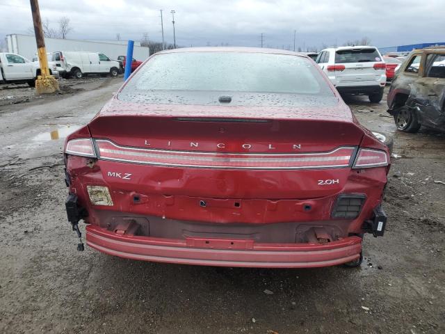 3LN6L2G90DR824387 - 2013 LINCOLN MKZ BURGUNDY photo 6