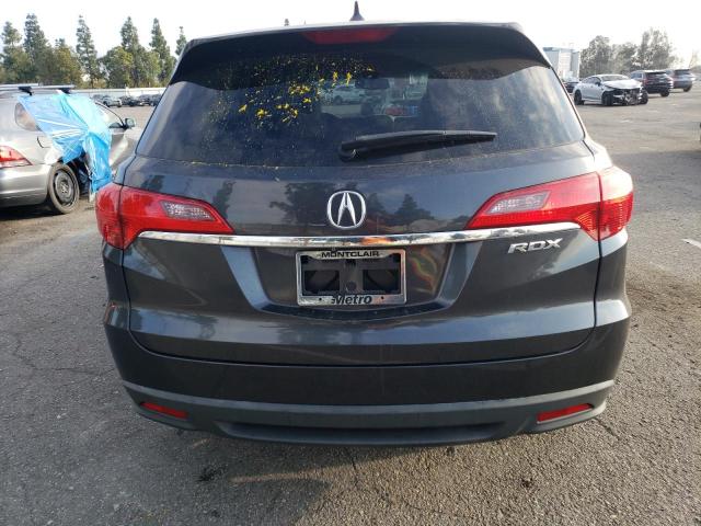 5J8TB3H34FL016685 - 2015 ACURA RDX GRAY photo 6