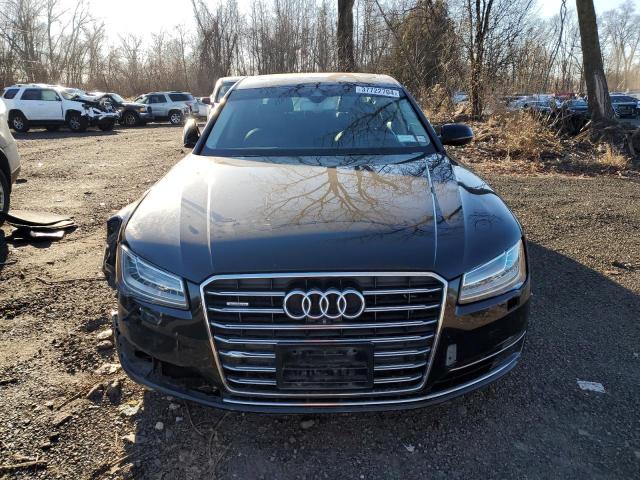 WAU3GAFD3FN037853 - 2015 AUDI A8 L QUATTRO BLACK photo 5