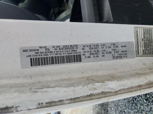 3C6TRVDG4GE128158 - 2016 RAM PROMASTER 2500 HIGH Weiß Foto 13