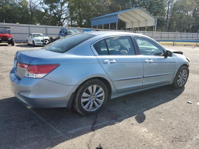 1HGCP3F83BA013931 - 2011 HONDA ACCORD EXL BLUE photo 3