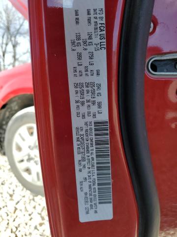 3C4PDDEG7FT671659 - 2015 DODGE JOURNEY R/T RED photo 13