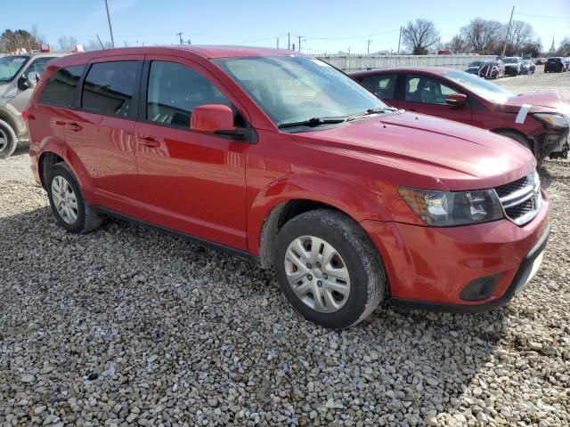 3C4PDDEG7FT671659 - 2015 DODGE JOURNEY R/T RED photo 4