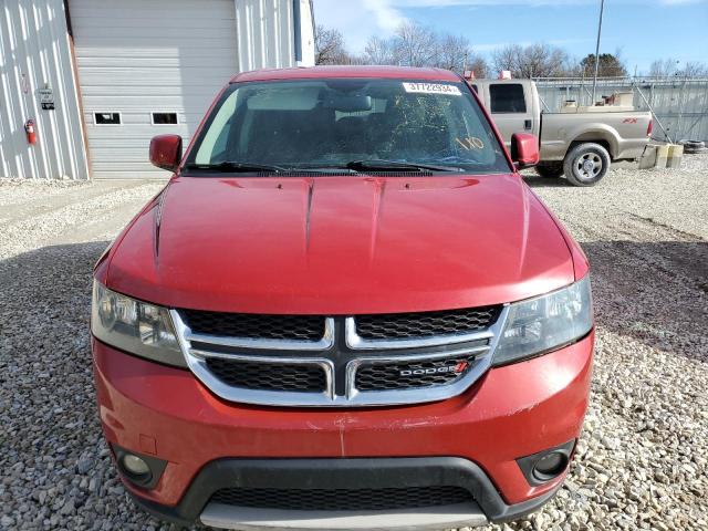 3C4PDDEG7FT671659 - 2015 DODGE JOURNEY R/T RED photo 5