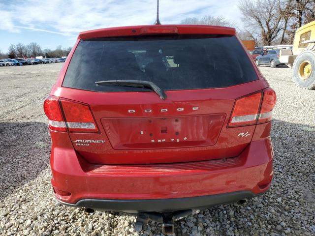 3C4PDDEG7FT671659 - 2015 DODGE JOURNEY R/T RED photo 6