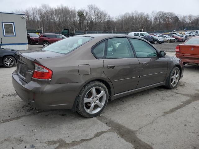 4S3BL616897236731 - 2009 SUBARU LEGACY 2.5I BROWN photo 3