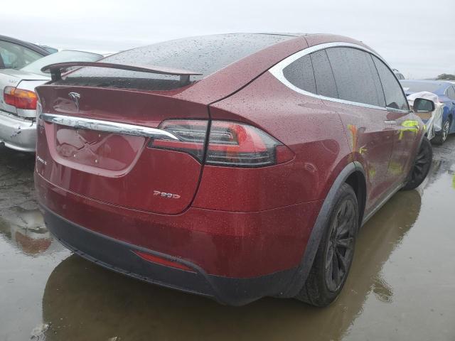 5YJXCAE45GFS00262 - 2016 TESLA MODEL X RED photo 3