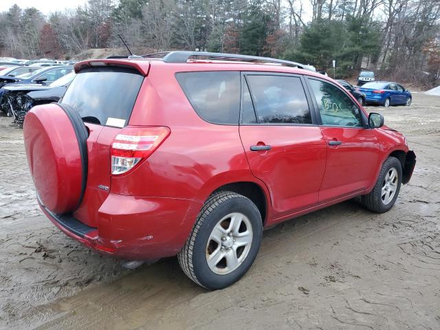 2T3JF4DV4CW252608 - 2012 TOYOTA RAV4 RED photo 3